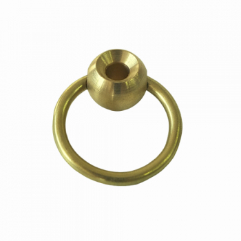 SFERA CON ANELLO OTTONE